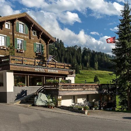 Hotel Rhatia Sankt Antönien Exterior foto